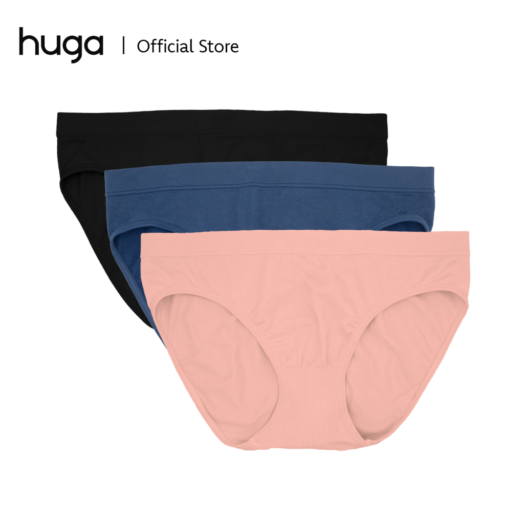 3 in 1 PLAIN STYLE Ana Hybrid Seamless Panties Quick Dry Anti Bacterial ...