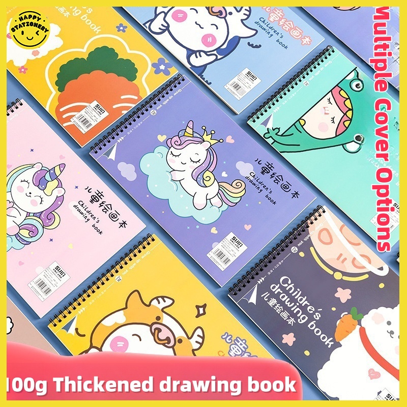 A4 Drawing Book for Children 30 Sheets Blank Art Painting Sektch Book ...