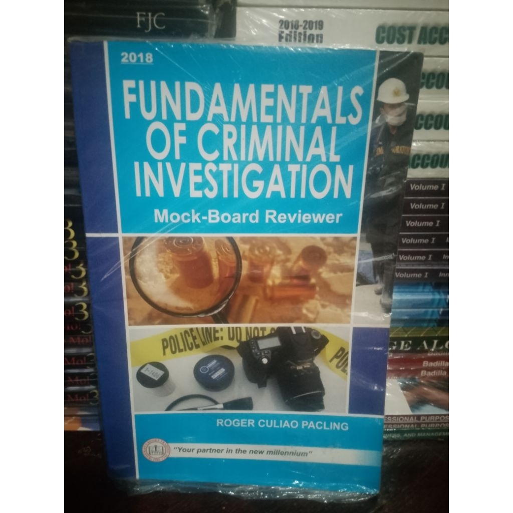 FUNDAMENTALS OF CRIMINAL INVESTIGATION MOCK-BOARD REVIEWER (brandnew ...