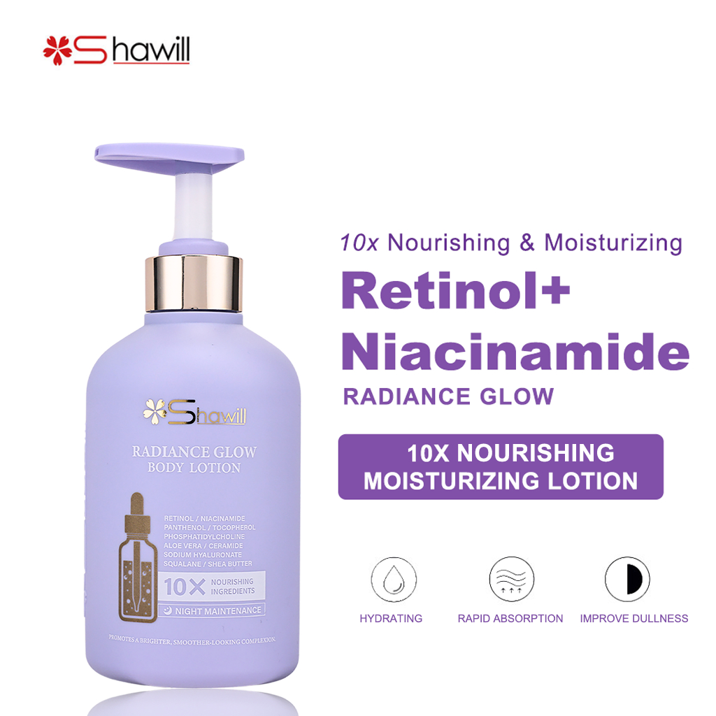 Shawill Retinol +Niacinamide Body Lotion 10X Nourishing Lotion ...