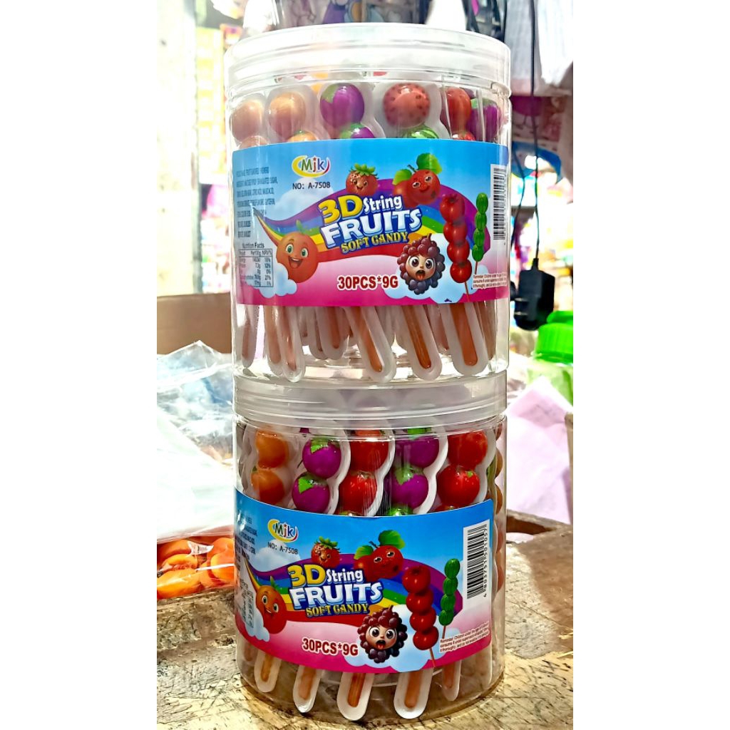 3D STRING FRUITS SOFT CANDY | 30 PIECES | Shopee Philippines