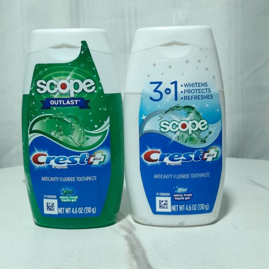 (USA) Crest Scope Anticavity Flouride Toothpaste 130g | Shopee Philippines