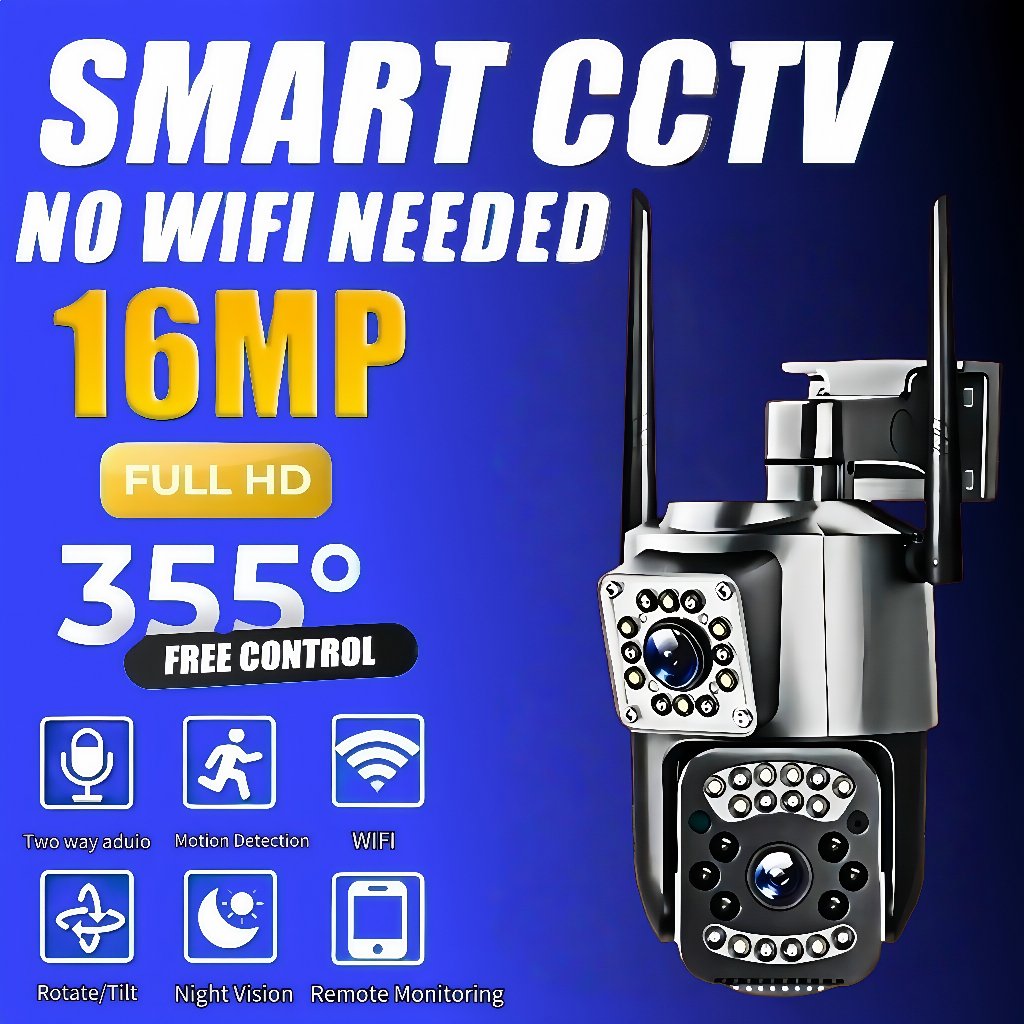 V380 Pro CCTV Camera No WIFI Needed Wireless 2K HD Outdoor Waterproof ...