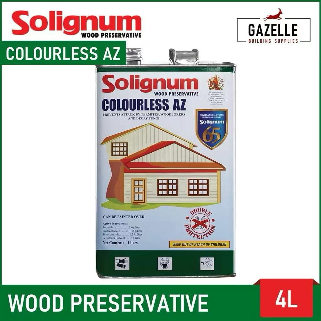 Solignum Wood Preservative All Around Clear Low Odor / Colorless AZ ...