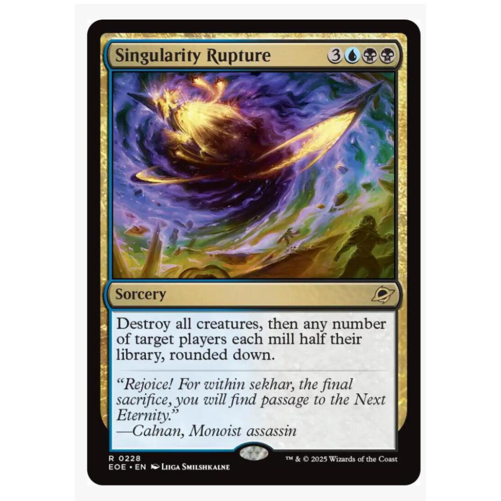 Singularity Rupture - Edge of Eternities (EOE) | Shopee Philippines