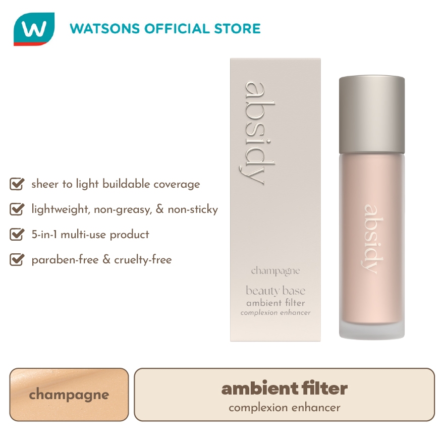 ABSIDY Ambient Filter Complexion Enhancer Champagne | Shopee Philippines