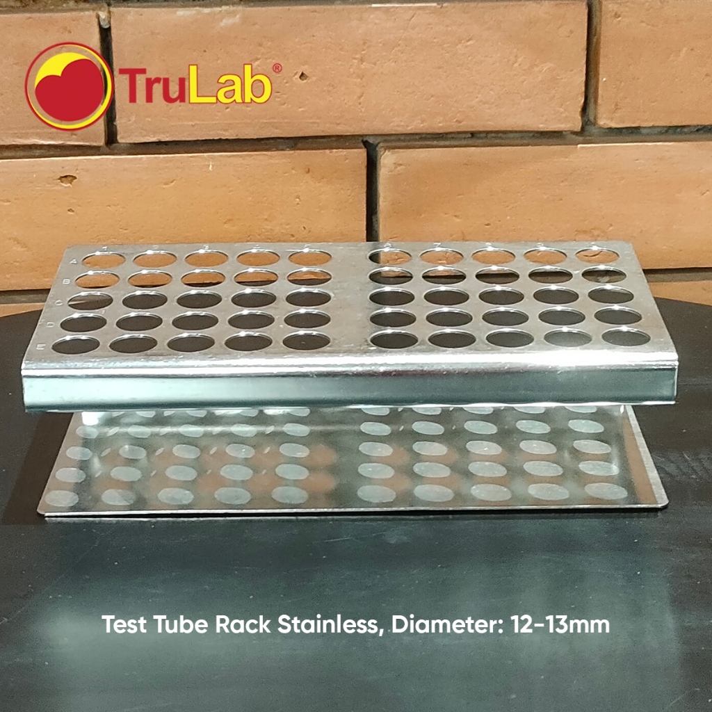 Test Tube Rack 50 Placer Stainless Z Shape Trulab Laboratory & Medical ...