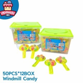 【Ms snack】50Pcs Windmill Fruit Lollipop/ Windmill Candy Boxed/ Lootbag ...