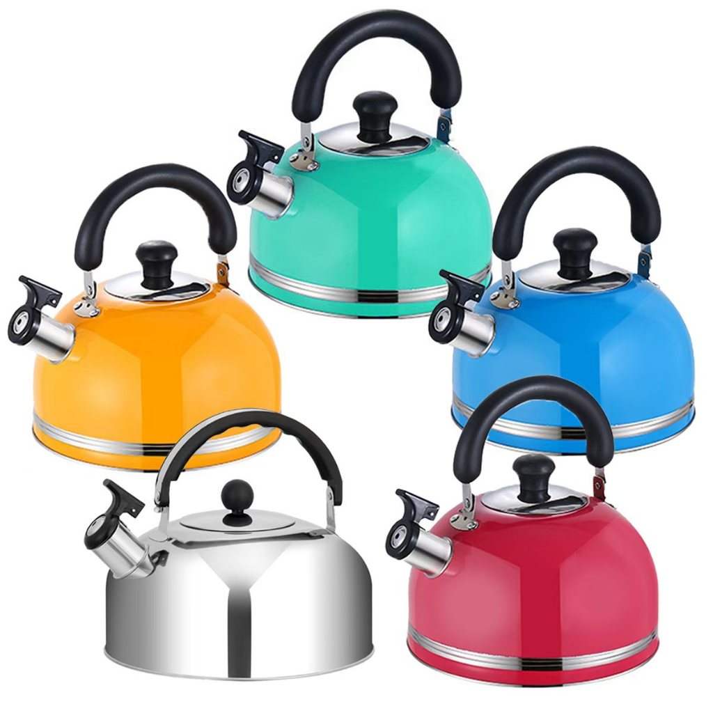 BEAR KETTLE liter color whistle kettle (stainless steel) | Shopee ...