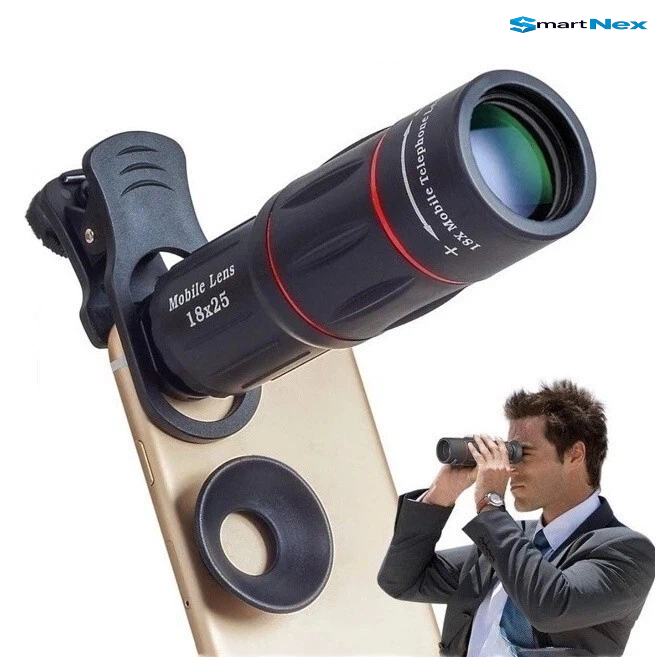 8x/12x/18X25/18x Zoom Mobile Phone Lens Mobile Phone External Telescope ...