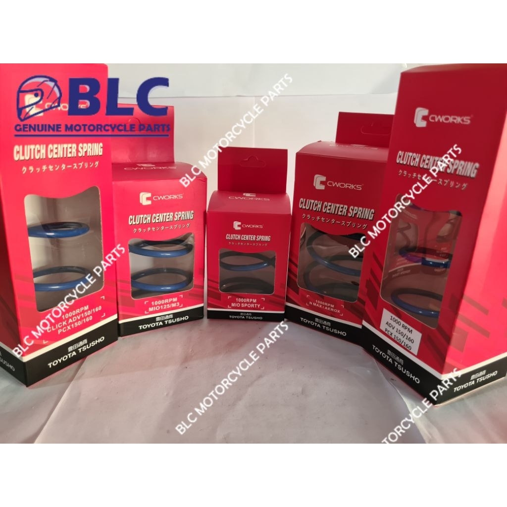 Clutch Center Spring CWORKS TOYOTA TSUSHO 1000/1200/1500RPM Aerox/NMAX ...