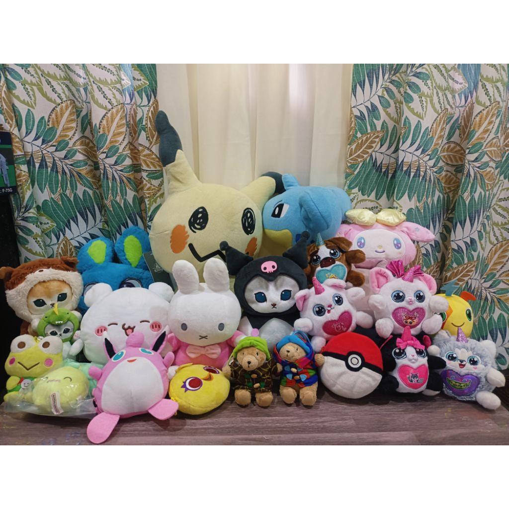 Assorted Character plush toys B28 | Shopee Philippines