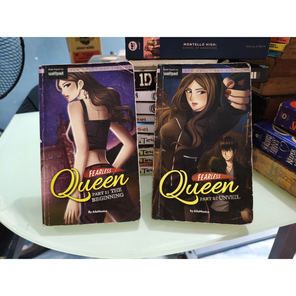 BUNDLE Fearless Queen Part 1 & 2 MMPB Popfiction Wattpad by AilaMonica ...