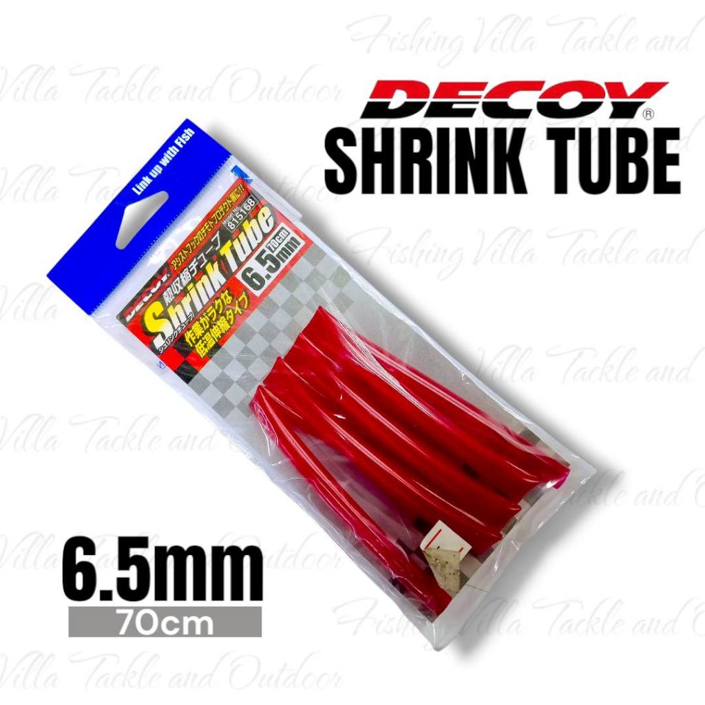 Decoy T-4 Heat Shrink Tube Black Size 1.0 mm (3599