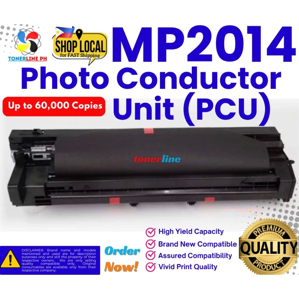 PCU MP2014AD MP2014 Compatible For Ricoh Drum Unit, PCU | Shopee ...