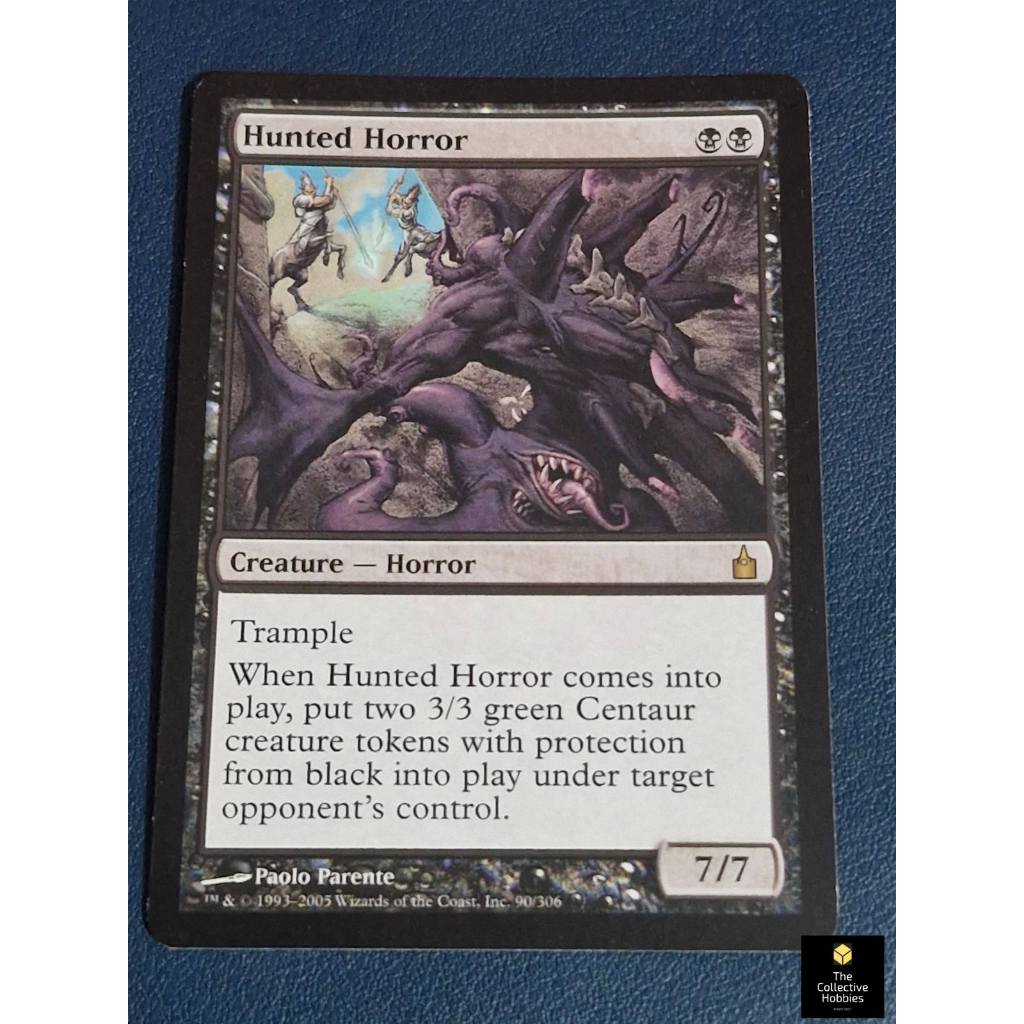 Magic the Gathering - MTG Card Game - Hunted Horror - RAV (NF) [BLACK] /  [ID: BB1] | Shopee Philippines