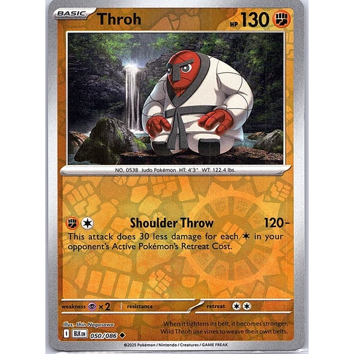 Pokemon TCG Throh 050/086 Black Bolt Uncommon | Shopee Philippines