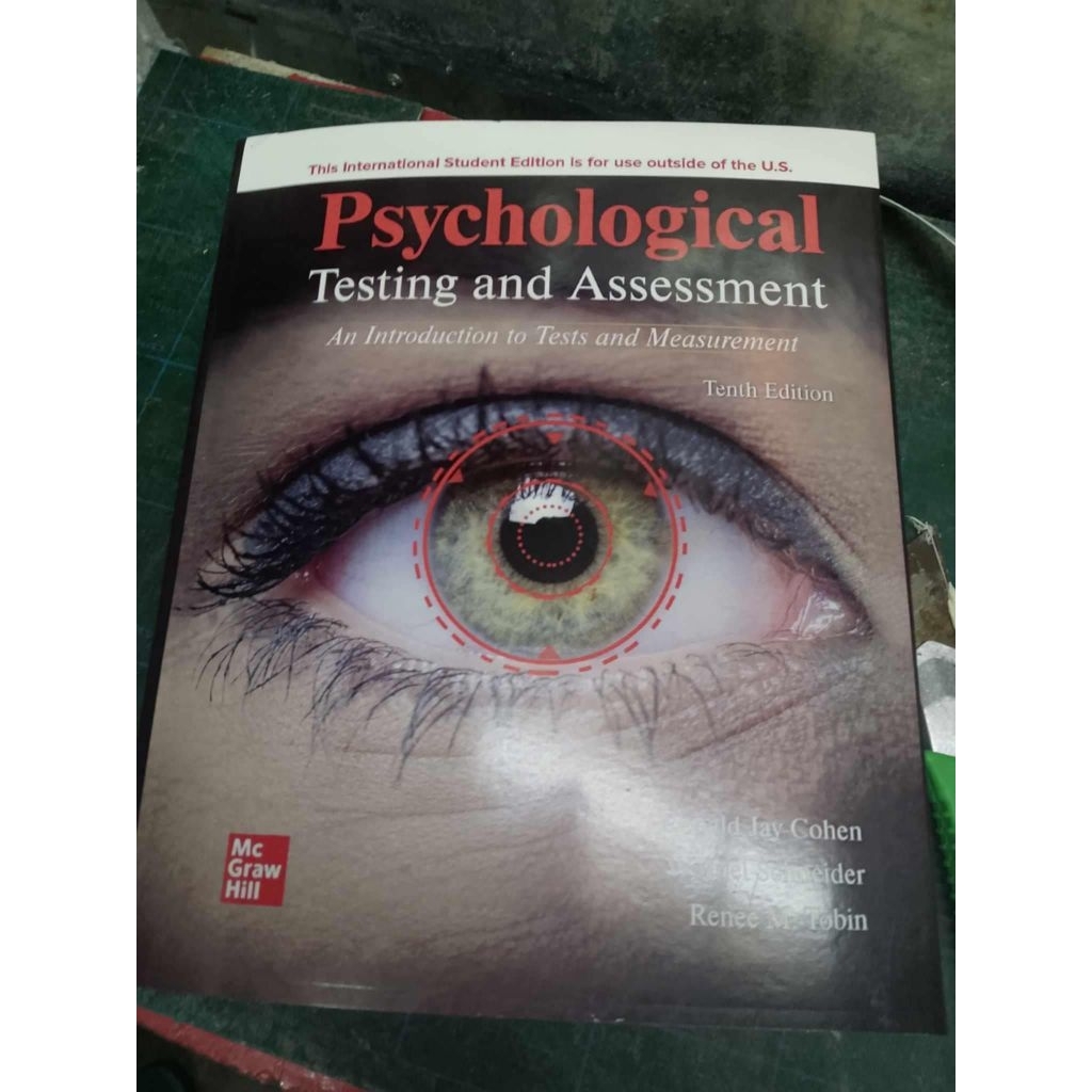 PSYCHOLOGICAL TESTING AND ASSESSMENT Reprinted copy (brandnew | Shopee ...