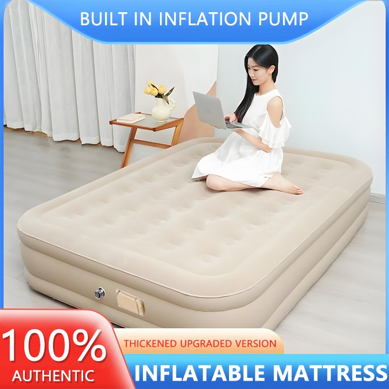 Portable inflatable bed Automatic Inflatable Bed Air Mattresses For ...