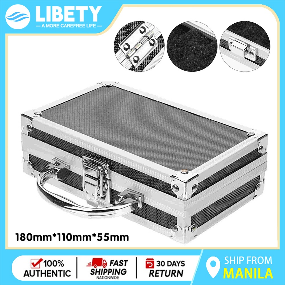 Aluminum Carrying Case Multifunctional Metal Tool Box 18*11*5.5cm ...