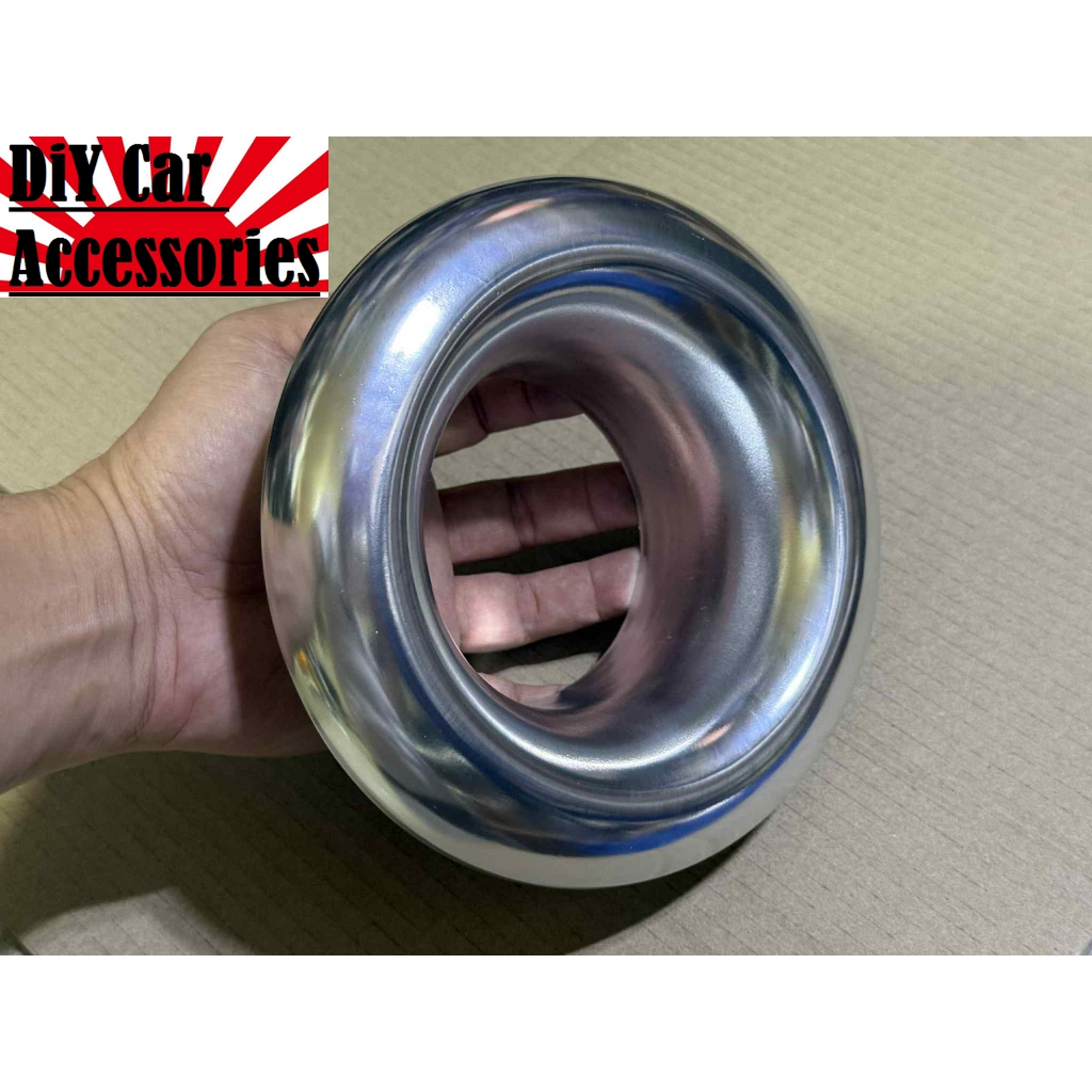 Cold Air Intake RAM funnel 3.5 inches (Silver) | Shopee Philippines