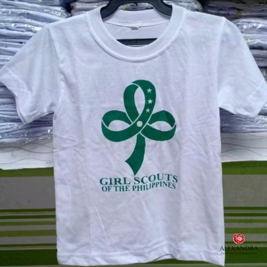 GIRL SCOUT OF THE (GSP) WHITE T-SHIRT UNIFORM FOR STAR