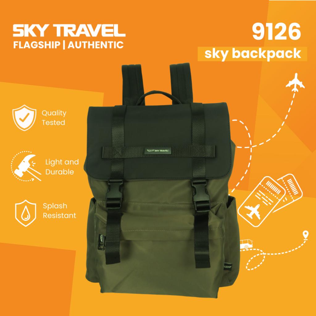 Sky Travel Original Backpack with Laptop Compartment (SKT 9126) # ...