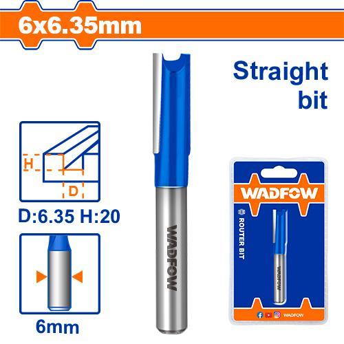 WADFOW 6.35mm-25mm Router Bit / Straight Bit Wood Milling Cutter SOLD ...