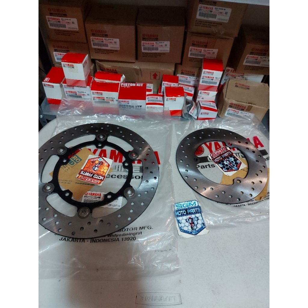 YAMAHA GENUINE FRONT AND REAR ROTOR DISC R3 V1 V2 MT03 | Shopee Philippines