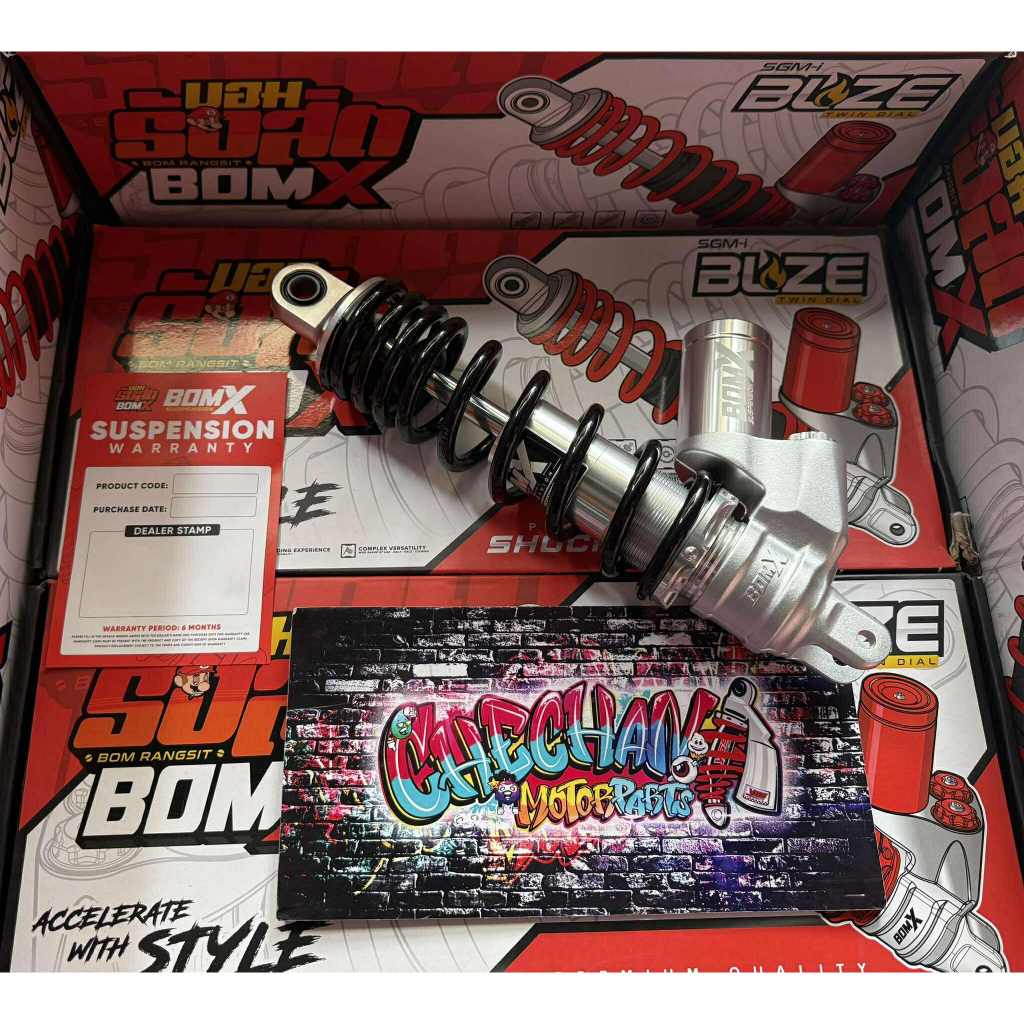 BOM X SUSPENSION BLAZE 300MM / 330MM ADJUSTABLE REBOUND COMPRESSION ...
