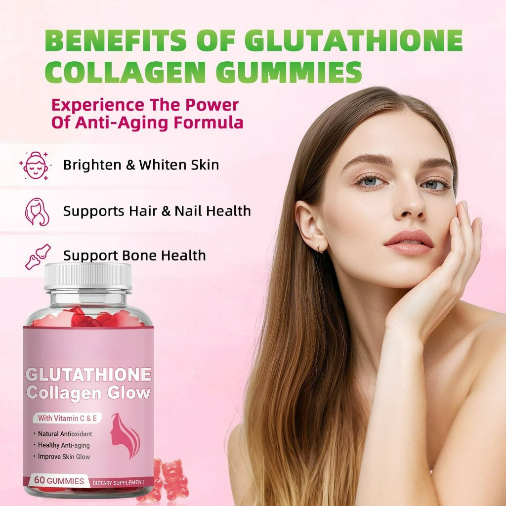 benefits of glutathione collagen glow gummies Glutathione Collagen Glow Glutathione Collagen Gummies for Women Glutathione Gummies for Skin Brightening Gummies Collagen Collagen for Women Gummies (2PCS) Benefits ng Nature Glow Glutathione
