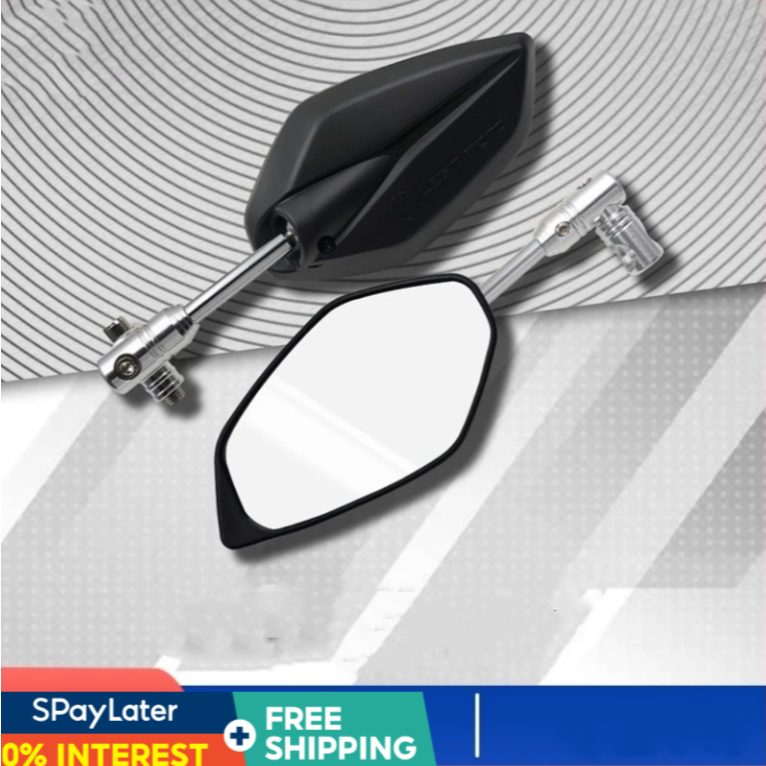 Universal Standard Rear Vision Mirrors for Honda Motorcycle - 1 Pair ...