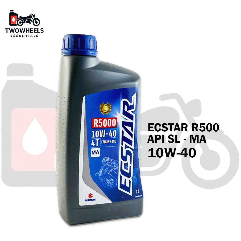 TWO WHEELS ESSENTIALS - ECSTAR R500 API SL *MA* & *MB* 10W - 40 ...