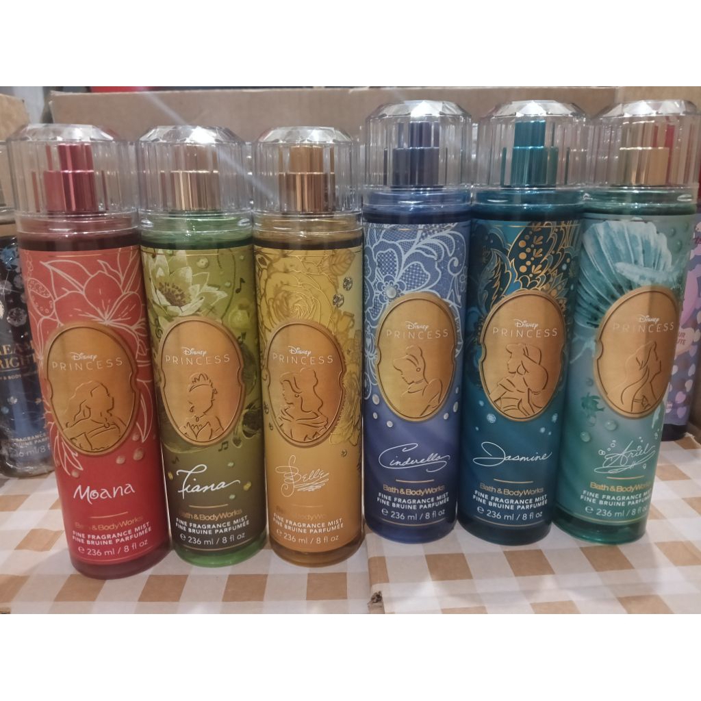 BBW Disney Princess Collection 2025 fine fragrance mist 236ml ...