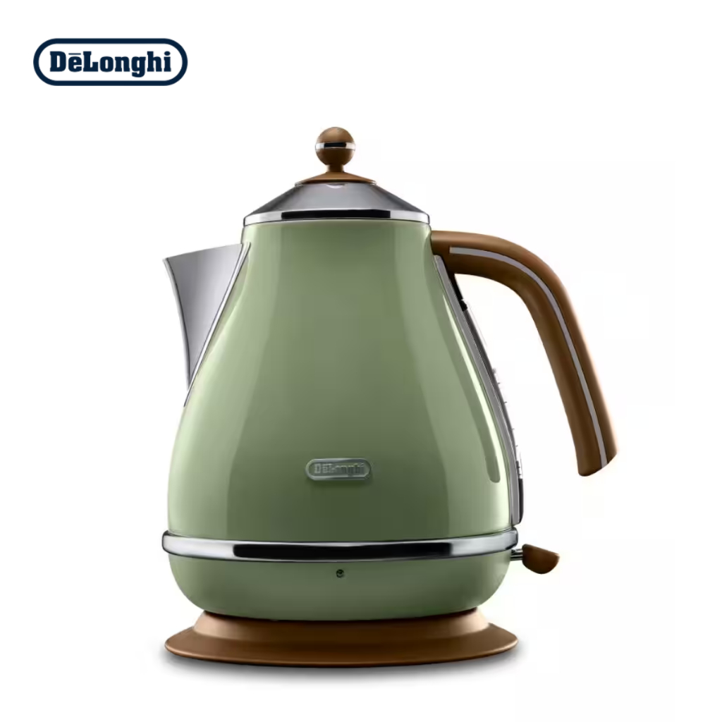 DeLonghi Icona Vintage Cordless Electric Kettle 1.7L - KBOV2001.GR ...