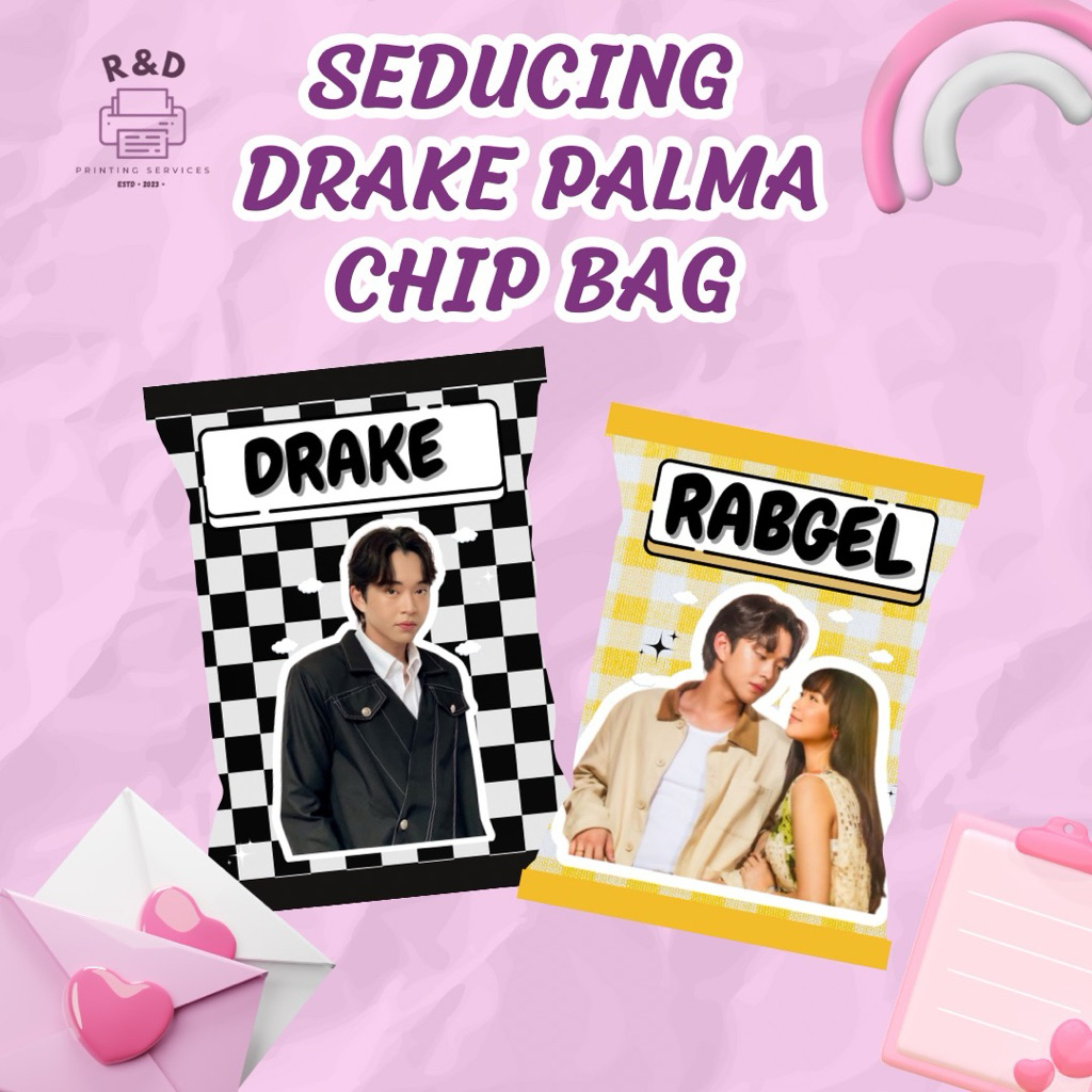 SDP Seducing Drake Palma Chip Bag Fan Kit Fanmade only | Shopee Philippines