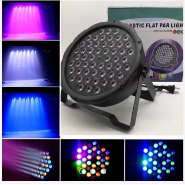 new cod 60W 54 LED Flat Stage Light RGB Par Light DMX512 Master Slave ...