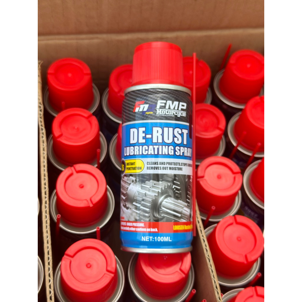 DE-RUST LUBRICATING SPRAY 100ML | Shopee Philippines
