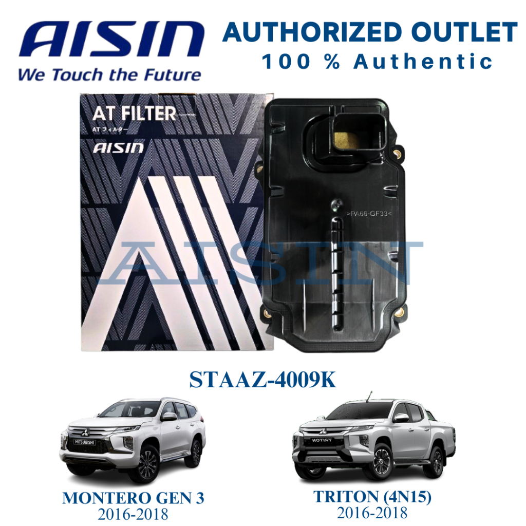AISIN AUTOMATIC TRANSMISSION FILTER MITSUBISHI MONTERO GEN 3, TRITON ...