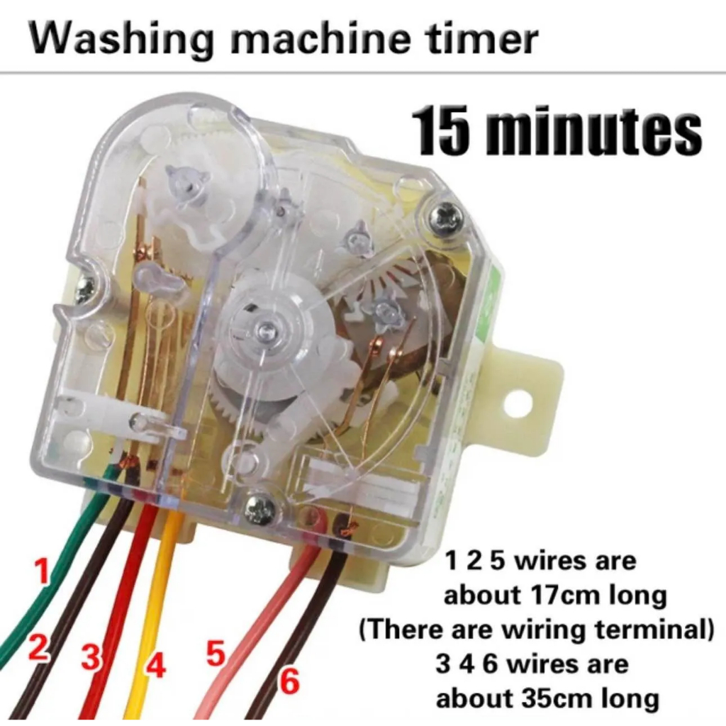 3 and 6 Wires Washing Machine Timer (Multibrand) | Shopee Philippines