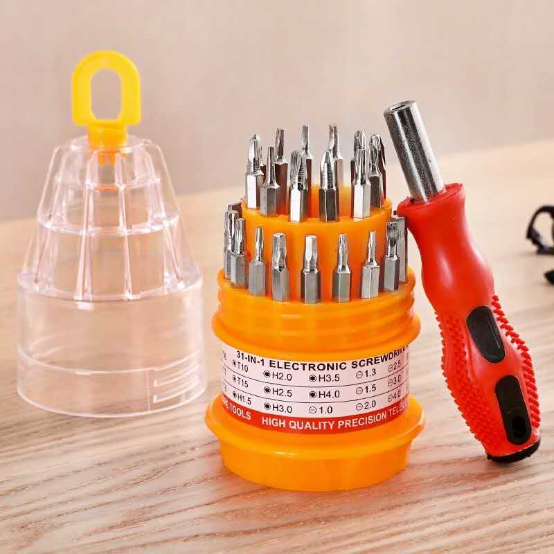 31 in 1 Pocket Precision Electro Screw Driver Tools Set | Shopee ...