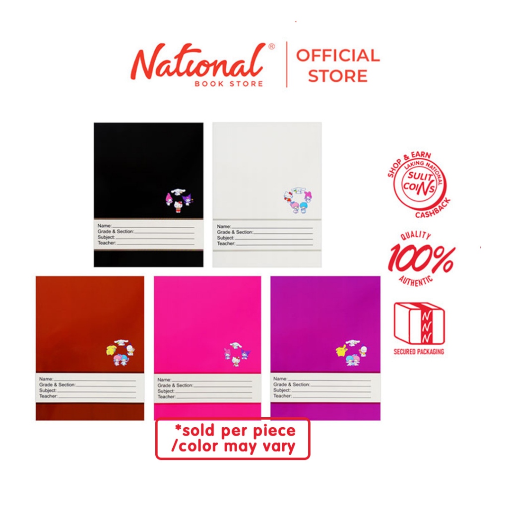 Starnotes Composition Notebook Color Coded 80 Sheets 5.87x7.87 inches ...
