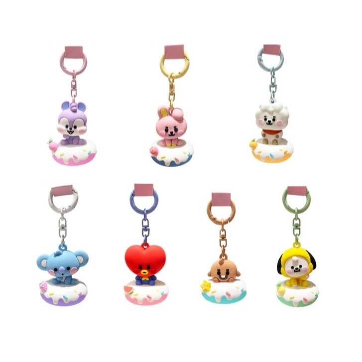 MINISO BT21 BABY Collection Donut 3D Keychain | Shopee Philippines