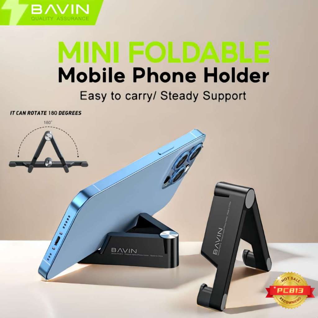 BAVIN PC813 Mini Foldable Mobile Phone Holder Stand Highly