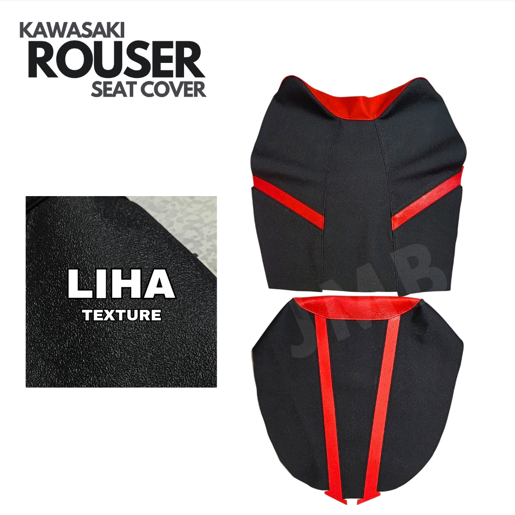 ROUSER LS/ NS Seat Cover (LIHA texture) Leatherette | Shopee Philippines