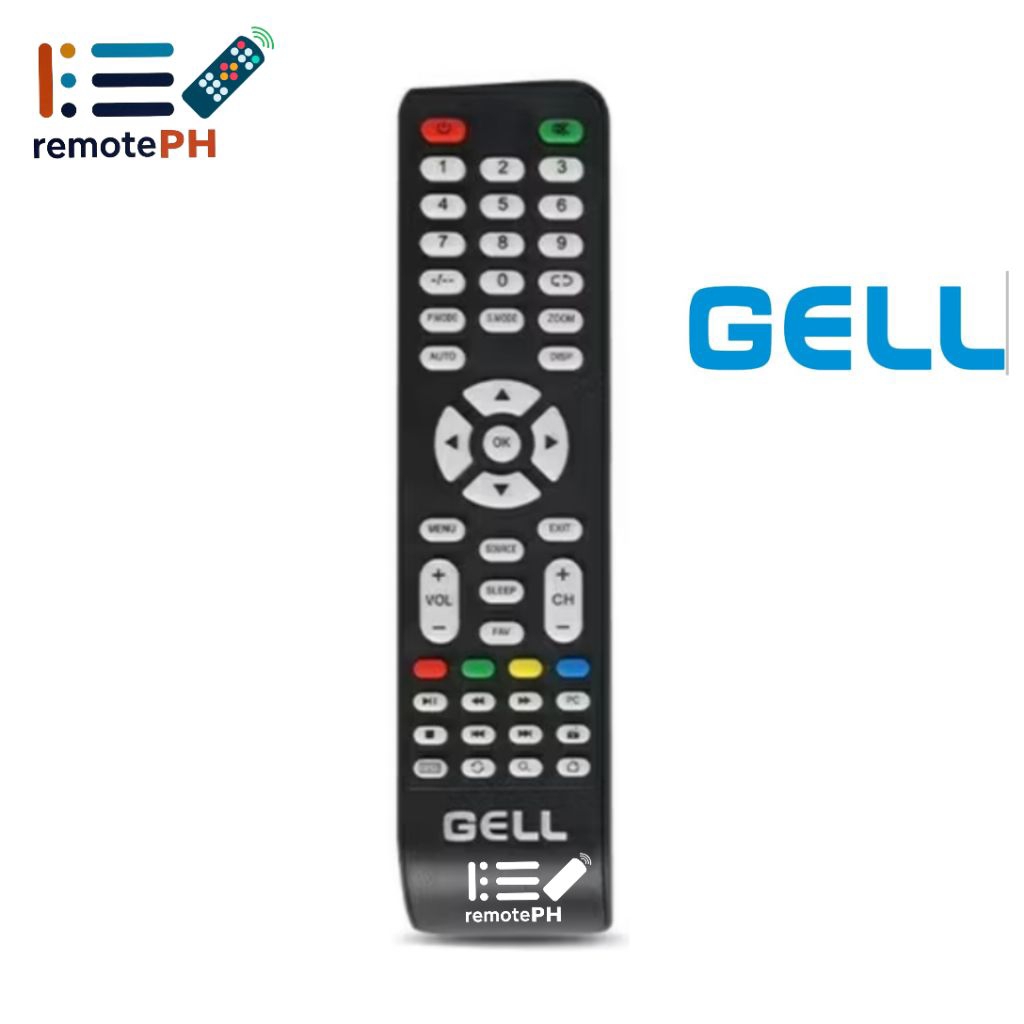 GELL Smart TV Remote Control Replacement (No Need Code) | Shopee ...