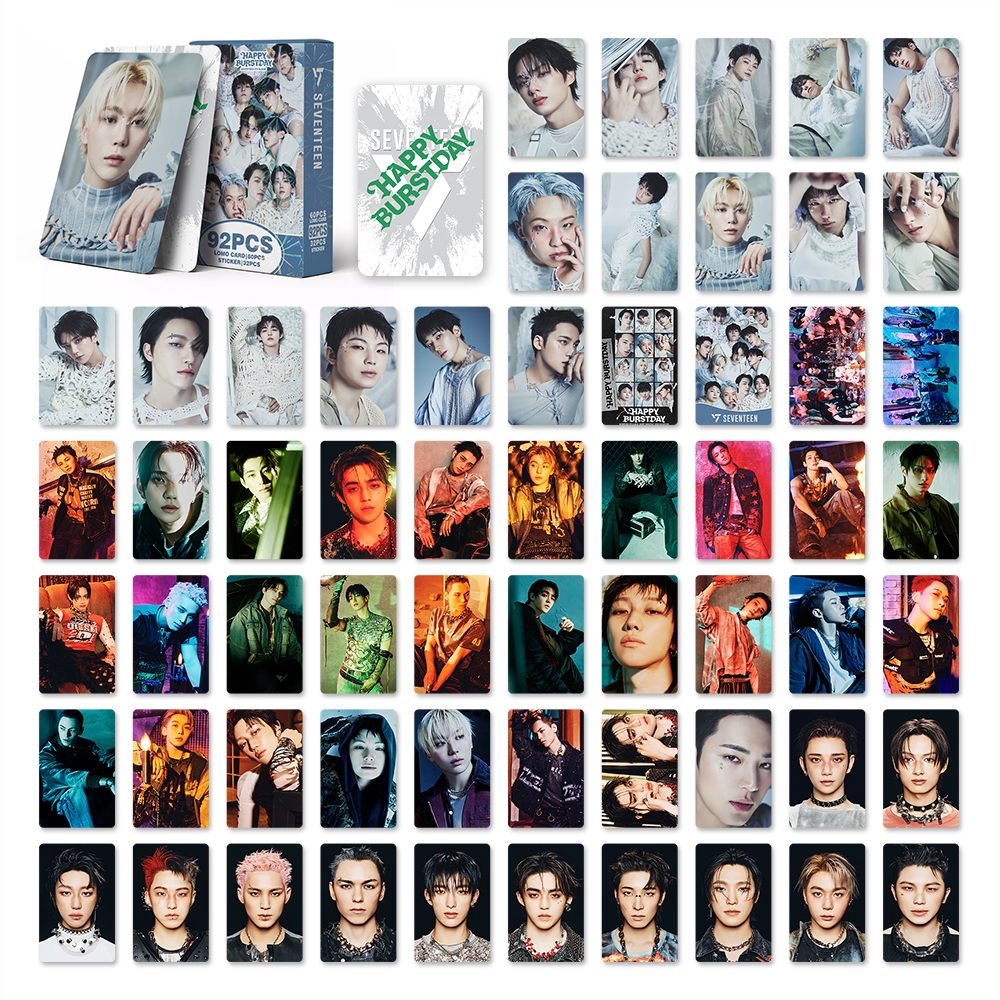 55/92pcs/box Seventeen Photocards SEVENTEEN12th Mini Album SPILL