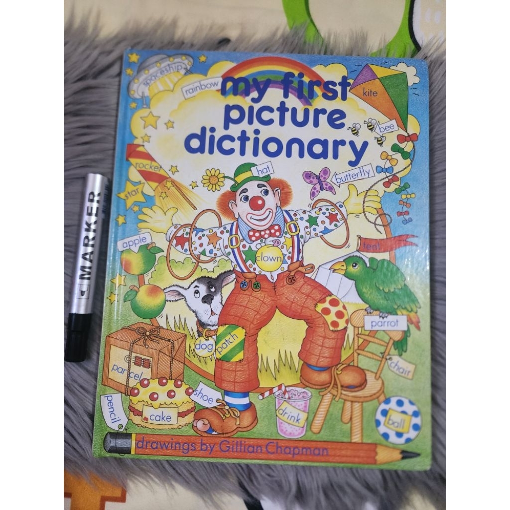 My First Picture Dictionary (Preloved-Hardcover) | Shopee Philippines