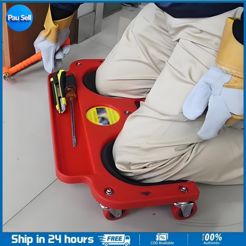 Mobile Rolling Utility Creeper Seat Detailing Stool Chair for Mechanics ...