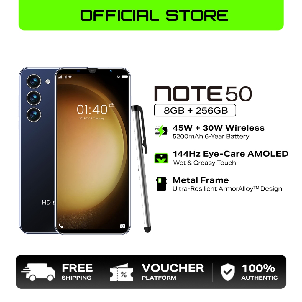 PHONE Note 50 8GB Original Cellphone Sale 128GB Cheap Phone Android ...